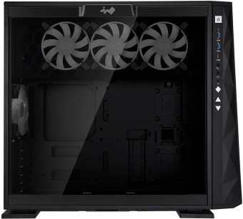 Корпус Inwin CF06CX (309 Gaming) черный без БП ATX 3x120mm 2xUSB3.0 audio от магазина РЭССИ