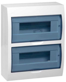 Корпус ЩРН-П-24 Krepta 3 IP41 навесной пластик. бел. MKP12-N-24-40-10 от магазина РЭССИ