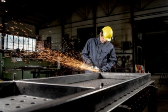 Углошлифовальная машина Metabo W 18 LT BL11-125 Quick 1100Вт 10000об/мин рез.шпин.:M14 d=125мм жестк.кейс (613052510) от магазина РЭССИ