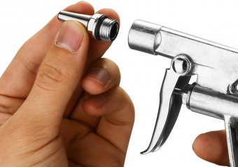 Пистолет продувочный Deko DKDG01 100л/мин соп.:25мм серебристый от магазина РЭССИ