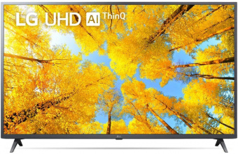 Телевизор LED LG 50" 50UQ76003LD темный металлик 4K Ultra HD 60Hz DVB-T DVB-T2 DVB-C DVB-S DVB-S2 WiFi Smart TV (RUS) от магазина РЭССИ