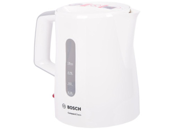 Чайник электрический Bosch TWK3A051 1л. 2400Вт белый (корпус: пластик) от магазина РЭССИ
