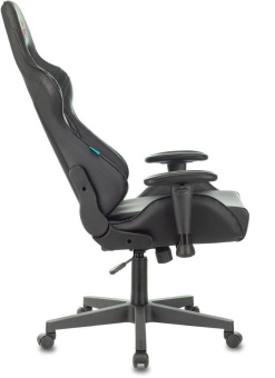 Кресло игровое Zombie Z4 черный искусственная кожа крестов. от магазина РЭССИ