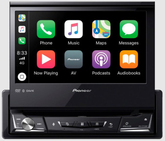 Автомагнитола CD DVD Pioneer AVH-Z7250BT 1DIN 4x50Вт от магазина РЭССИ