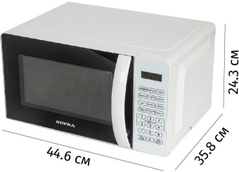 Микроволновая Печь Supra 20SW25 20л. 700Вт белый от магазина РЭССИ