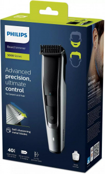 Триммер Philips BT5522/15 черный (насадок в компл:3шт) от магазина РЭССИ