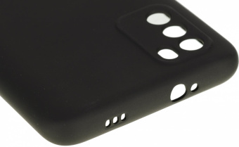 Чехол (клип-кейс) DF для Xiaomi Poco M3 poOriginal-03 черный (DF POORIGINAL-03 (BLACK)) от магазина РЭССИ