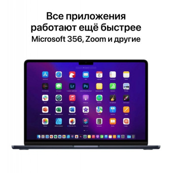 Ноутбук Apple MacBook Air A2681 M2 8 core 16Gb SSD256Gb/8 core GPU 13.6" Retina (2560x1664) macOS grey space WiFi BT Cam (MC7U4HN/A) от магазина РЭССИ