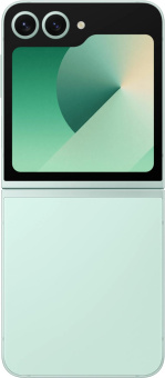 Смартфон Samsung SM-F741B Galaxy Z Flip 6 5G 512Gb 12Gb мятный раскладной 3G 4G 1Sim 6.7" 1080x2640 Android 14 50Mpix 802.11 a/b/g/n/ac/ax NFC GPS GSM900/1800 GSM1900 TouchSc Protect от магазина РЭССИ