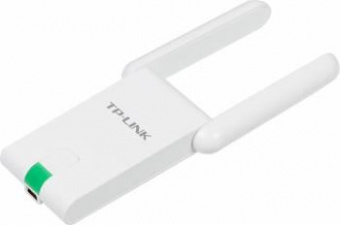 TP-Link TL-WN822N 300Mbps High Gain Wireless N USB Adapter, Atheros, 2T2R, 2.4GHz, 802.11n/g/b,  QSS button, autorun utility, elegant desktop housing,  USB extension cable, 2 fixed antennas от магазина РЭССИ