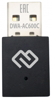 Сетевой адаптер WiFi Digma DWA-AC600C AC600 USB 2.0 (ант.внутр.) 1ант. (упак.:1шт) от магазина РЭССИ