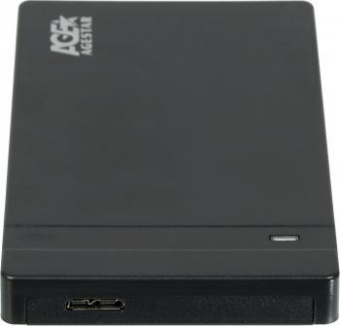 Внешний корпус для HDD/SSD AgeStar 3UB2P3 SATA III USB3.0 пластик черный 2.5" от магазина РЭССИ