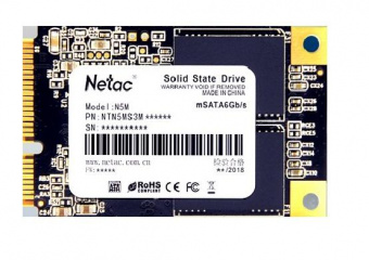 Накопитель SSD Netac mSATA 2Tb NT01N5M-002T-M3X N5M mSATA от магазина РЭССИ