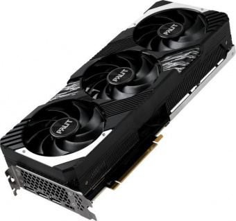 Видеокарта Palit PCI-E 4.0 RTX4070Ti SUPER GAMINGPRO OC NVIDIA GeForce RTX 4070TI Super 16Gb 256bit GDDR6X 2340/21000 HDMIx1 DPx3 HDCP Ret от магазина РЭССИ