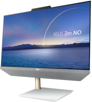 Моноблок Asus A5401WRAK-WA062W 23.8" Full HD i5 10500T (2.3) 16Gb SSD512Gb UHDG 630 Windows 11 Home GbitEth WiFi BT 120W клавиатура мышь Cam белый 1920x1080 от магазина РЭССИ
