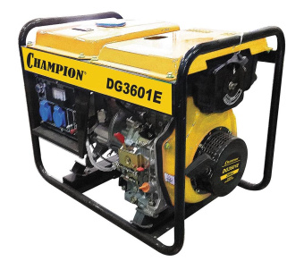 Генератор Champion DG3601E 3кВт от магазина РЭССИ