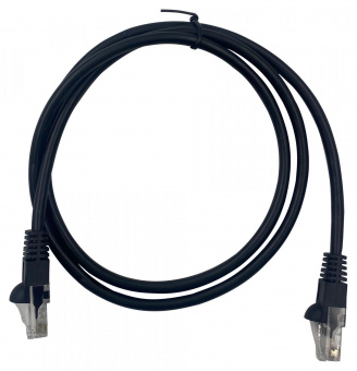 Патч-корд Buro UTP 4 пары cat5E CCA molded 1м черный RJ-45 (m)-RJ-45 (m) от магазина РЭССИ