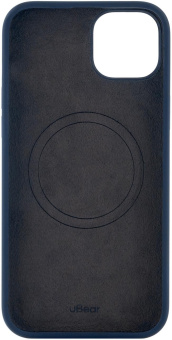 Чехол (клип-кейс) uBear для Apple iPhone 15 Plus Touch Mag Case with MagSafe темно-синий (CS271DB67TH-I23M) от магазина РЭССИ