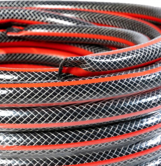 Шланг Вихрь 73/7/2/7 3/4" 25м поливочный армированный черный/красный от магазина РЭССИ