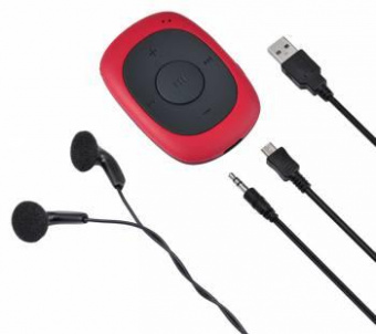 Плеер Flash Digma C2L 4Gb красный/FM/clip от магазина РЭССИ