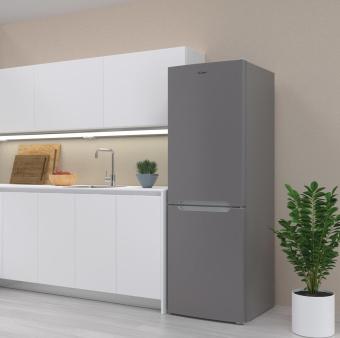 Холодильник Candy CCRN 6180S серебристый (двухкамерный) от магазина РЭССИ