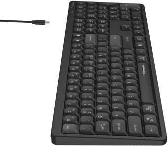 Клавиатура A4Tech Fstyler FBX55C черный USB беспроводная BT/Radio slim Multimedia (FBX55C) от магазина РЭССИ