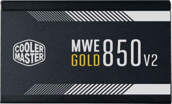 Блок питания Cooler Master ATX 850W Gold V2 80+ gold (24+8+4+4pin) APFC 120mm fan 12xSATA RTL от магазина РЭССИ