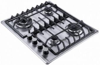 Газовая варочная поверхность Maunfeld EGHS.64.63CS/G нержавеющая сталь от магазина РЭССИ