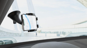 Держатель Uzay черный для смартфонов (UZ-DB-PU01-BK) от магазина РЭССИ