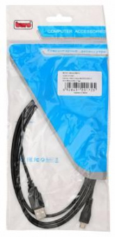 Кабель Buro MICROUSB2.0 USB (m)-micro USB (m) 1.5м черный от магазина РЭССИ