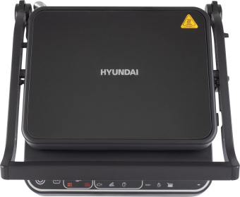 Электрогриль Hyundai HYG-7001 2000Вт черный/черный от магазина РЭССИ