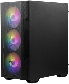 Корпус MSI MAG Forge M100A черный без БП mATX 2x120mm 2xUSB2.0 1xUSB3.0 audio bott PSU от магазина РЭССИ