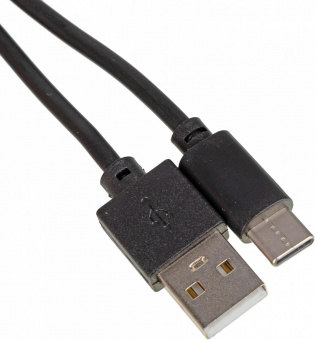 Кабель USB (m)-USB Type-C (m) 2м черный от магазина РЭССИ