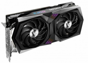 Видеокарта MSI PCI-E 4.0 RTX 3060 Ti GAMING X 8G LHR NVIDIA GeForce RTX 3060Ti 8192Mb 256 GDDR6 1770/14000 HDMIx1 DPx3 HDCP Ret от магазина РЭССИ