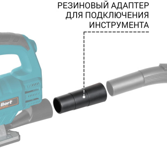 Строительный пылесос Bort BSS-1640-Storm 1600Вт (уборка: сухая/влажная) синий от магазина РЭССИ