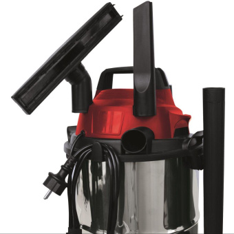 Строительный пылесос Einhell TC-VC 1812 S 1250Вт (уборка: сухая/влажная) серебристый от магазина РЭССИ