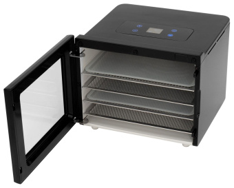 Сушка для фруктов и овощей Hyundai HYFD-1204 8под. 400Вт черный от магазина РЭССИ