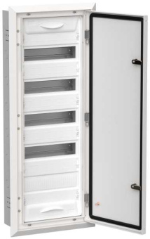 TITAN 5 Корпус металлический ЩРв-60 (1х60) 880х365х130мм IP31 белый (одна дверь) от магазина РЭССИ