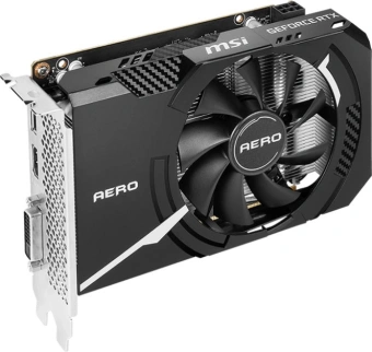 Видеокарта MSI PCI-E 4.0 RTX 3050 AERO ITX 8G OCV1 NVIDIA GeForce RTX 3050 8Gb 128bit GDDR6 1807/14000 DVIx1 HDMIx1 DPx1 HDCP Ret от магазина РЭССИ