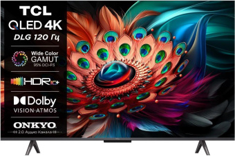 Телевизор QLED TCL 43" 43С655 черный 4K Ultra HD 60Hz DVB-T DVB-T2 DVB-C DVB-S DVB-S2 USB WiFi Smart TV (RUS) от магазина РЭССИ
