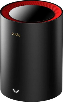 Бесшовный Mesh роутер Cudy M3000(1-Pack) AX3000 100/1000/2500BASE-T черный от магазина РЭССИ