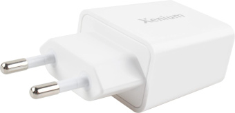 Сетевое зар./устр. Xenium X252 25W 3A+2A USB/USB Type-C универсальное белый (CCX252CW/00) от магазина РЭССИ