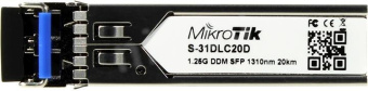 Модуль MikroTik S-31DLC20D Single Mode Dual LC 20km OEM от магазина РЭССИ