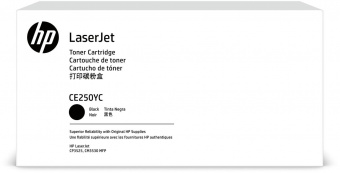 Картридж лазерный HP 504Y CE250YC черный (12000стр.) для HP CM3530/CP3525 (техн.упак) от магазина РЭССИ