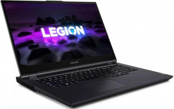 Ноутбук Lenovo Legion 5 17ACH6 Ryzen 5 5600H 8Gb SSD512Gb NVIDIA GeForce RTX 3050 4Gb 17.3" IPS FHD (1920x1080) Windows 11 Home dk.blue WiFi BT Cam (82K000ABRU) от магазина РЭССИ