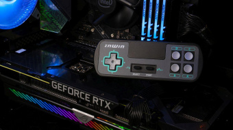 Корпус Inwin CF06CX (309 Gaming) черный без БП ATX 3x120mm 2xUSB3.0 audio от магазина РЭССИ