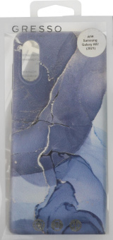 Чехол (клип-кейс) Gresso для Samsung Galaxy A02 Air прозрачный/голубой (GR17AAAE9170) от магазина РЭССИ