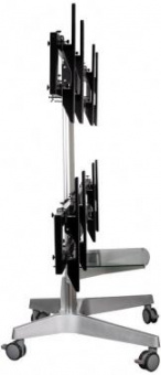 Подставка для телевизора Arm Media PT-STAND-16 серебристый 26"-55" макс.120кг напольный фиксированный от магазина РЭССИ