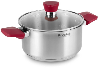 Кастрюля Rondell Strike RDS-814 2.8л. d=20см (с крышкой) стальной от магазина РЭССИ