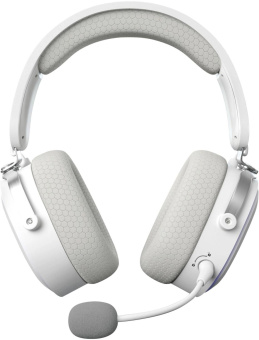 Наушники с микрофоном GMNG GG-HS405W белый мониторные BT/Radio/3.5mm оголовье (1899880) от магазина РЭССИ